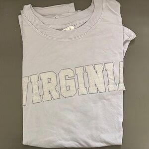 Maurices Light Lavender Short Sleeve Tee